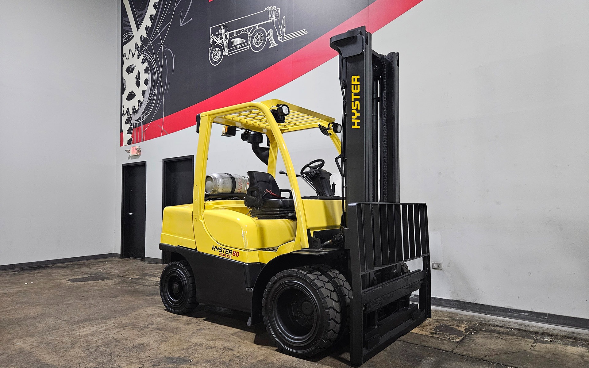 Used 2011 HYSTER H80FT  | Cary, IL