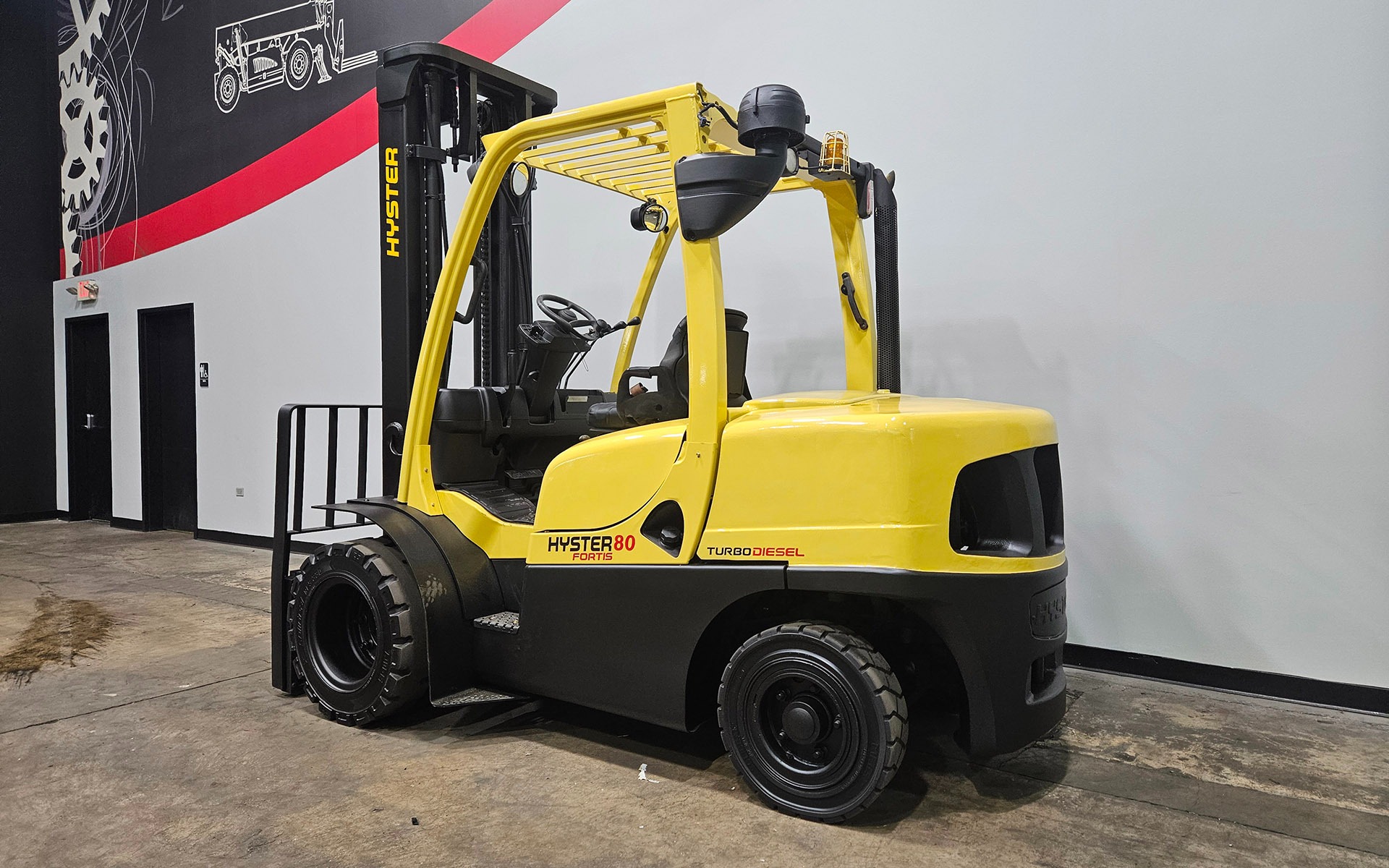 Used 2008 HYSTER H80FT  | Cary, IL